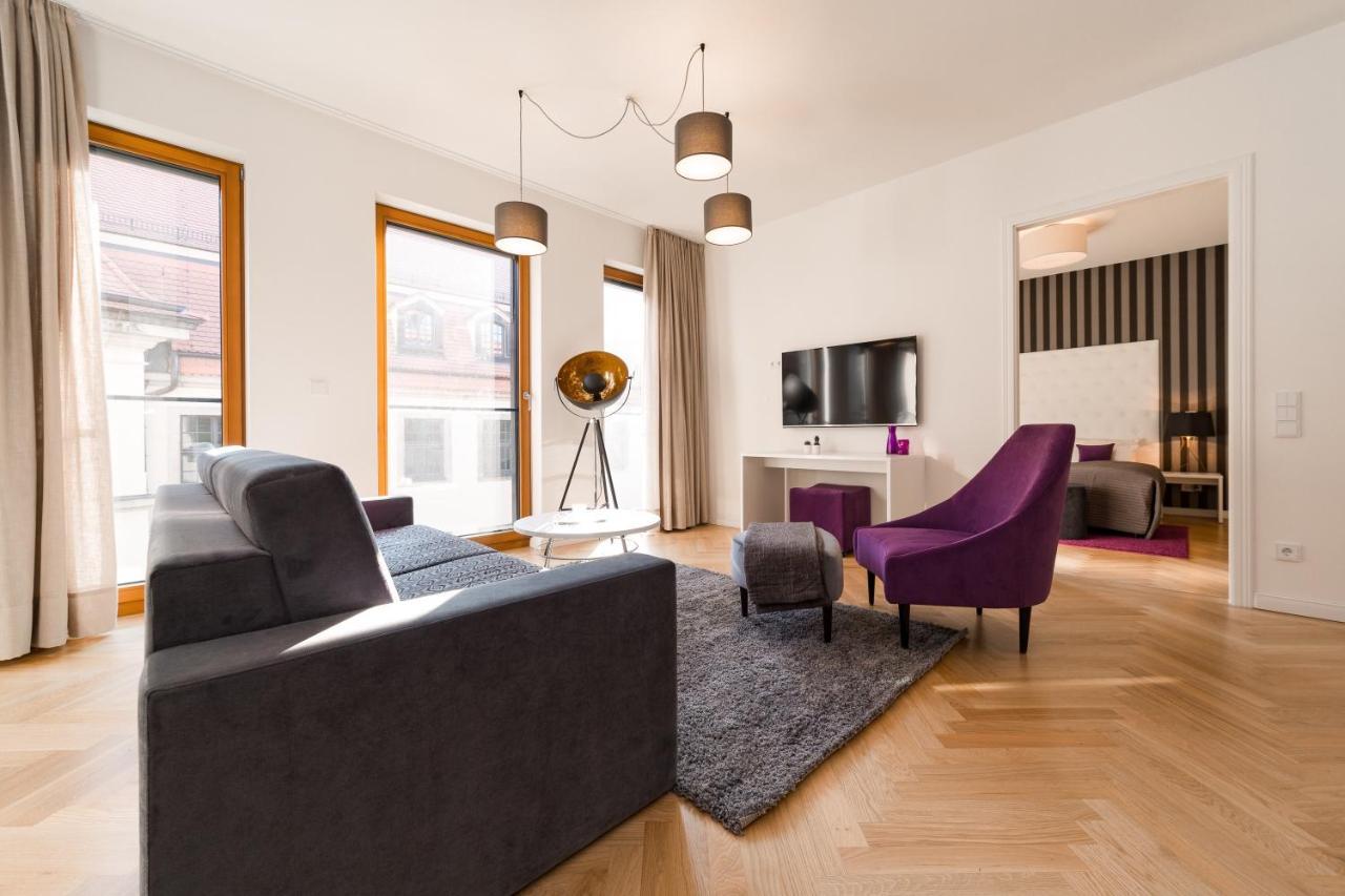 Modernes Apartment Am Neumarkt Drezda Kültér fotó